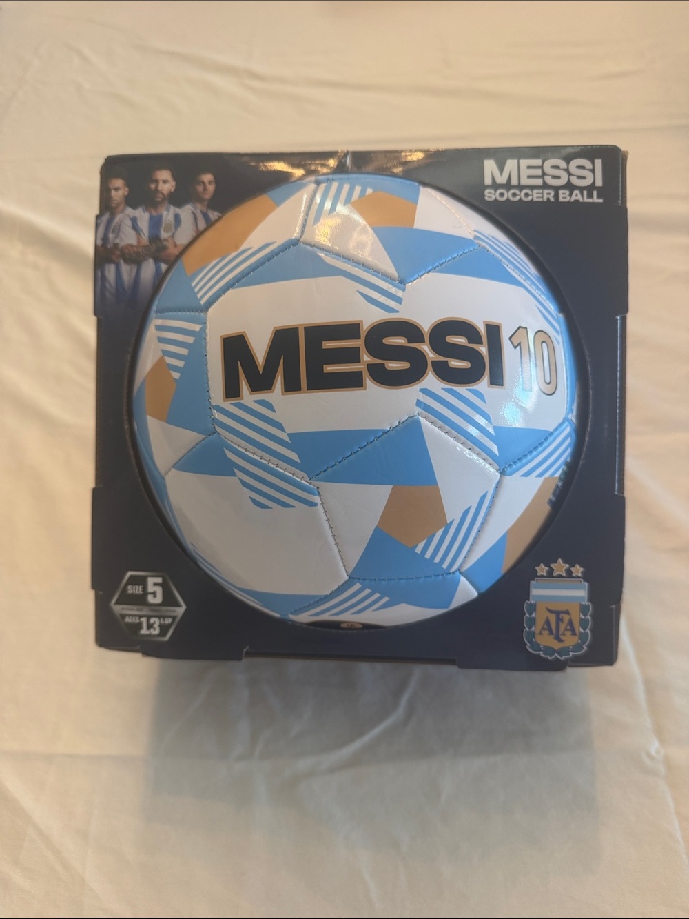 MESSI 10 Soccer Ball - AFA Official Product size 5